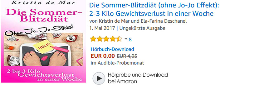 Hörbuch: Sommer Blitz Diät