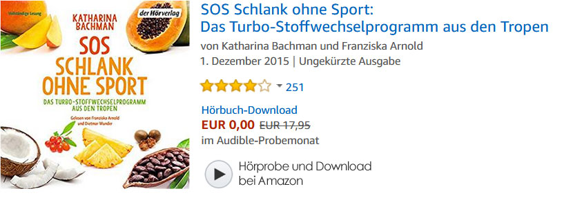 Hörbuch: SOS Schlank ohne Sport